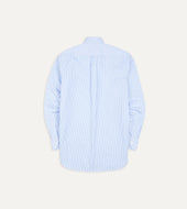 Light Bengal Stripe Cotton Poplin Button Down Shirt