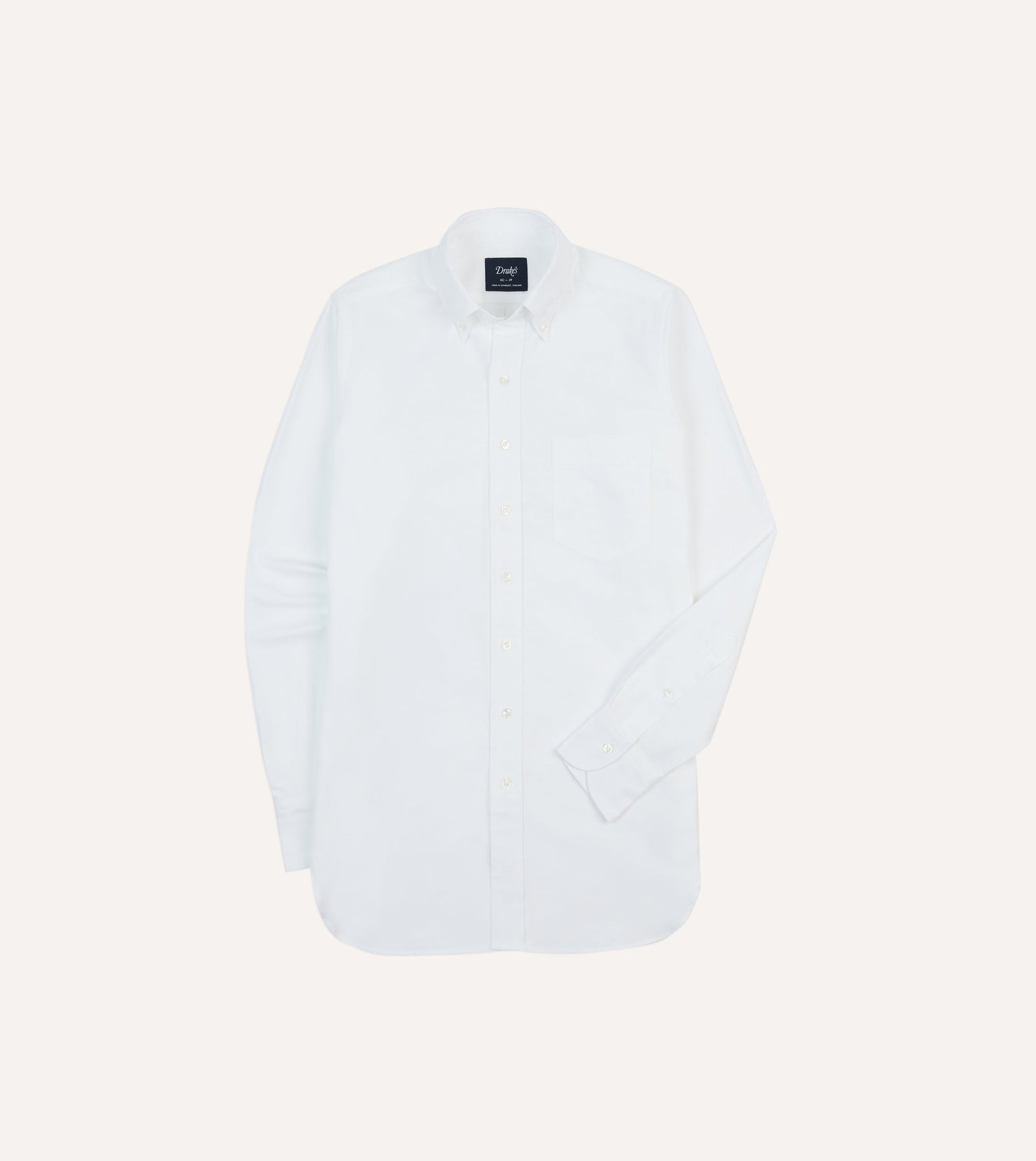 Oxford Cotton Cloth Button Down Shirt