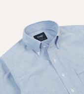 Cotton Oxford Cloth Button Down Shirt