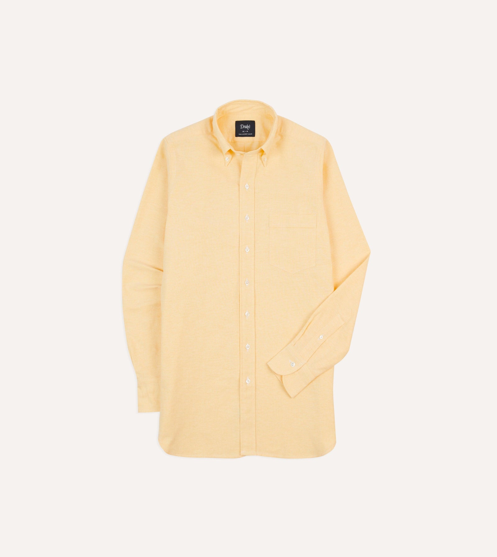 Cotton Oxford Cloth Button Down Shirt