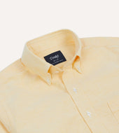 Cotton Oxford Cloth Button Down Shirt