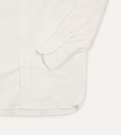 Ticking Stripe Cotton Oxford Cloth Button Down Shirt
