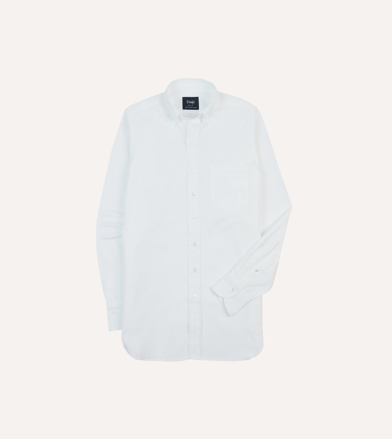 Pinpoint Oxford Cotton Cloth Button Down Shirt