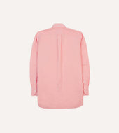 Pink Pinpoint Oxford Cotton Cloth Button Down Shirt