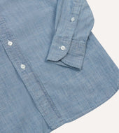 Light Cotton Chambray Button Down Shirt