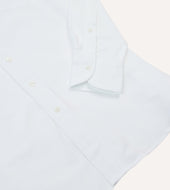 Cotton Oxford Cloth Long Point Collar Shirt