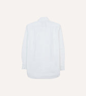Cotton Oxford Cloth Long Point Collar Shirt