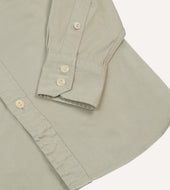 Cotton Long Point Collar Work Shirt