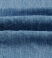 Wash Cotton Linen Long Point Collar Work Shirt