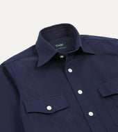 Cotton Twill Two Pocket Work Shirt