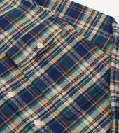 Check Cotton Two Pocket Work Shirt