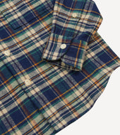 Check Cotton Two Pocket Work Shirt