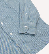 Stripe Denim Work Shirt