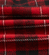 Red Check Cotton Two Pocket Work Shirt