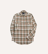 Check Cotton Two Pocket Work Shirt