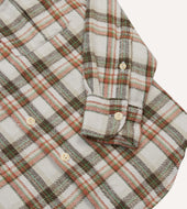 Check Cotton Two Pocket Work Shirt