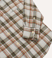 Check Cotton Two Pocket Work Shirt