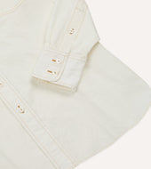 Cotton Linen Two Pocket Work Shirt