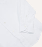 Linen Spread Collar Shirt