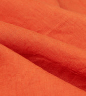 Linen Spread Collar Shirt