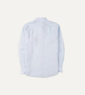 Light Linen Spread Collar Shirt