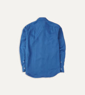 Bright Linen Spread Collar Shirt