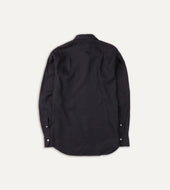 Linen Spread Collar Shirt