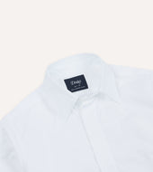 Cotton Long Point Collar Dinner Shirt