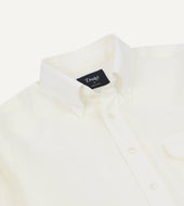 Linen Button Down Collar Shirt