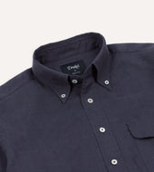 Linen Button Down Collar Shirt
