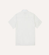 Cotton Linen Short Sleeve Cuban Shirt