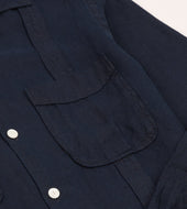 Linen Twill Cuban Shirt