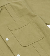 Cotton Linen Crepe Cuban Shirt