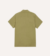 Cotton Linen Crepe Cuban Shirt