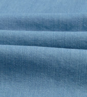 Bleach Wash Denim Military Shirt
