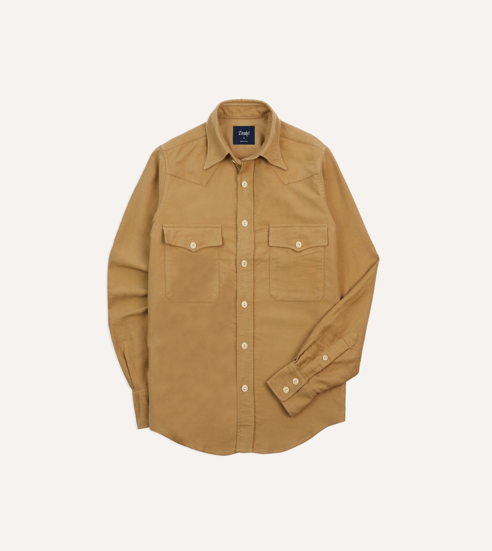 Moleskin Two Pocket Western Shirt