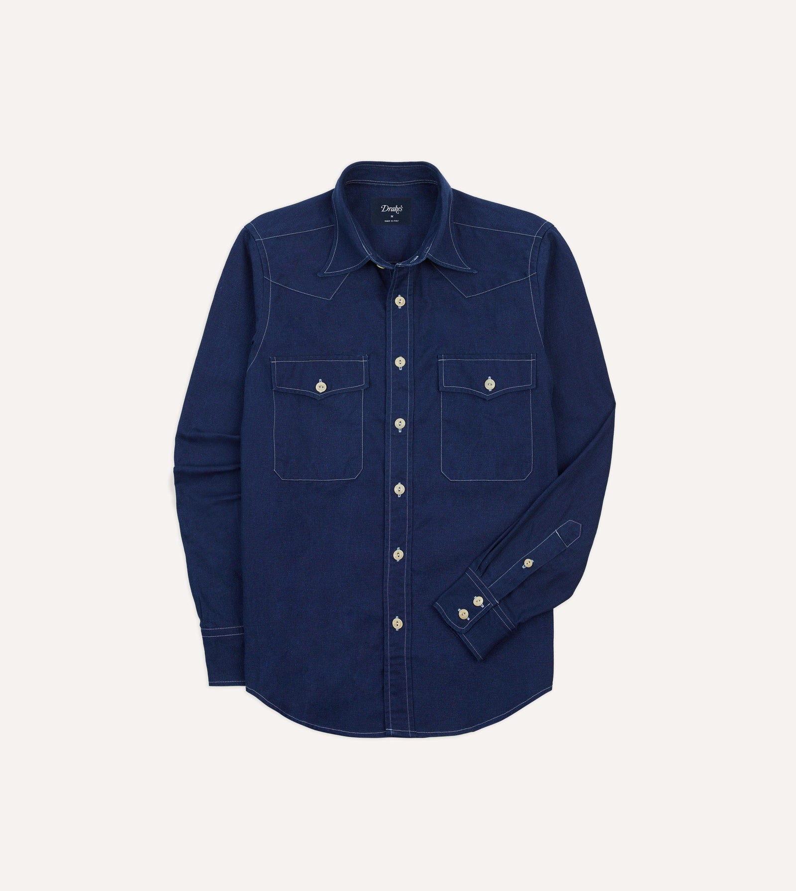 Canvas Two Pocket Western Shirt