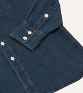 Rinse Denim Two Pocket Western Shirt
