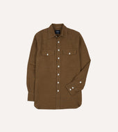Linen Two Pocket Western Shirt