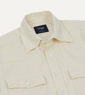 Needlecord Two Pocket Western Shirt