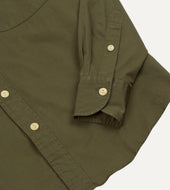 Cotton Mandarin Collar Shirt