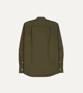 Cotton Mandarin Collar Shirt
