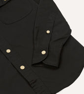 Cotton Mandarin Collar Shirt