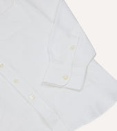Linen Mandarin Collar Shirt