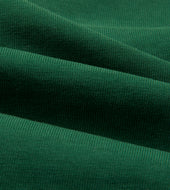 Green Cotton Crew Neck Hiking T Shirt