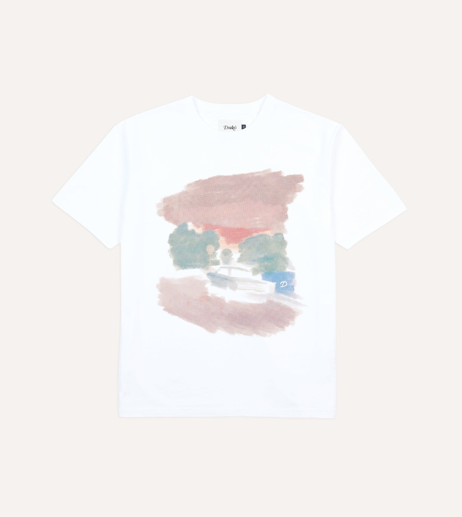 Street Print Short Sleeve Hiking T Shirt
