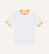 And Yellow Tipped Ringer T Shirt