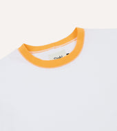 And Yellow Tipped Ringer T Shirt