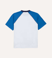 And Blue Raglan Sleeve Hiking T Shirt