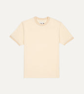 Ecru Tonal Ringer T-Shirt